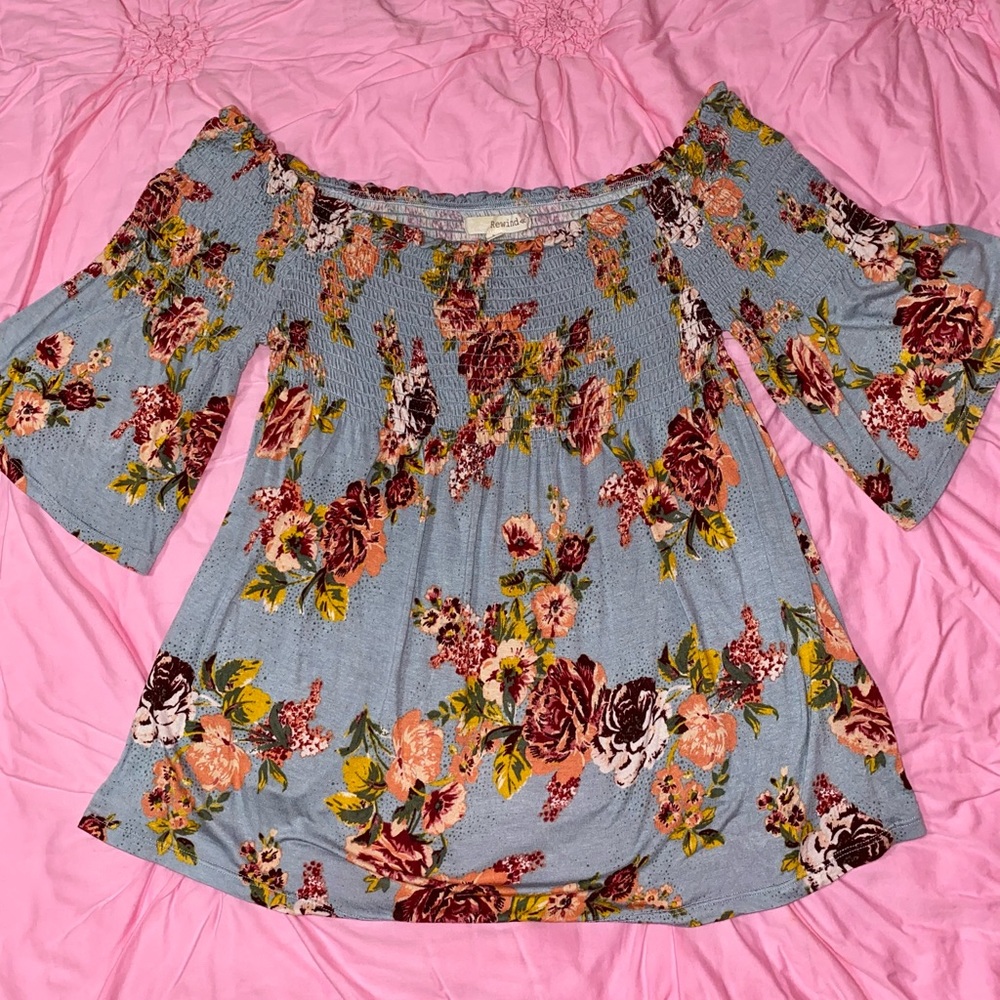 Rewind Off The Shoulder Blouse *”Like New Condition Never Worn”*